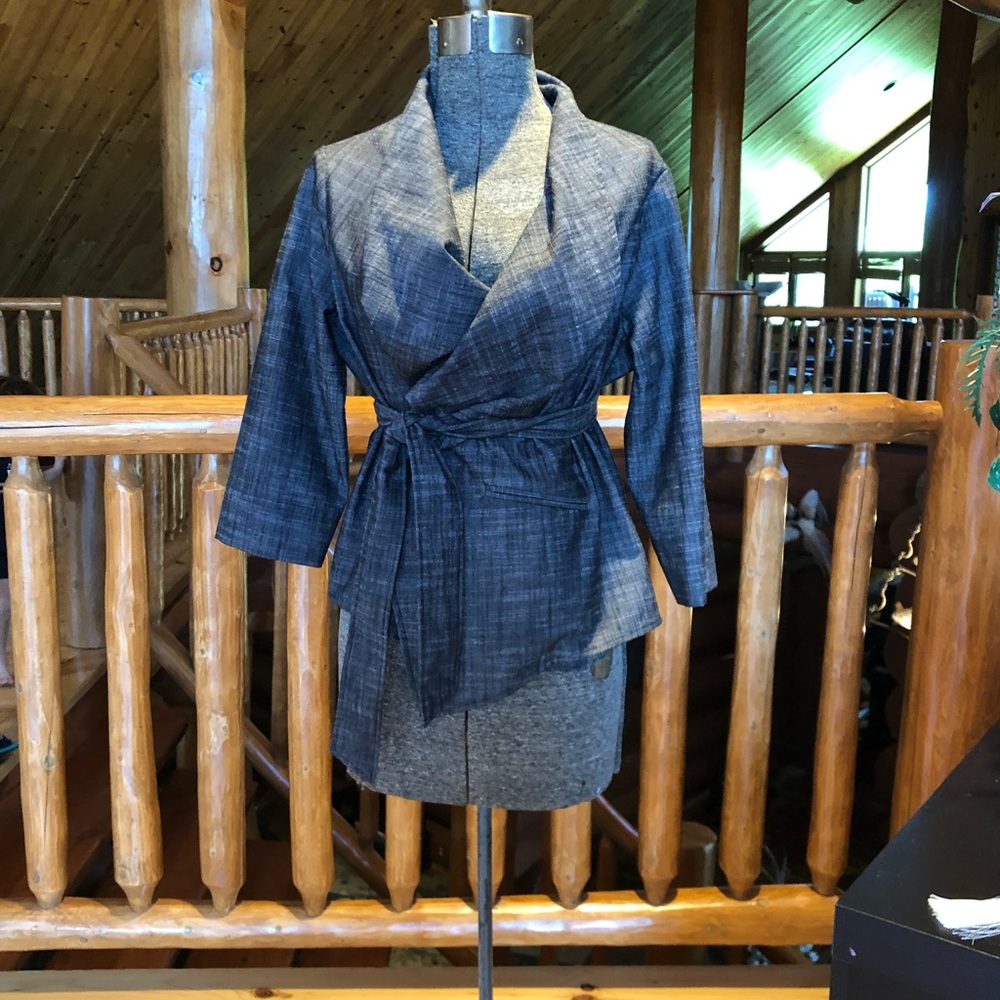 👠Wrap jacket